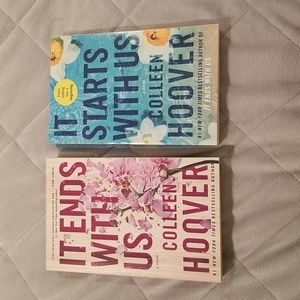 It Ends With Us + It Starts With Us by Colleen Hoover